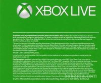 Abonnement xbox live gold 2mois