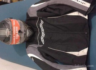 CASQUE ET COMBINAISON MOTO
