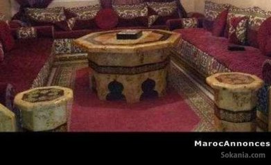 Salon marocain complet presque neuf