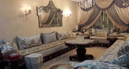 شقة فاخرة مفروشة مساحتها 130 متر