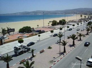 Appartement dans une résidence enface mer