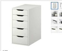 Ikea Tiroir bois blanc