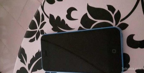 Iphone 5C Bleu