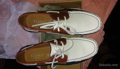 Sebat mocassins cuir ba9i jdid