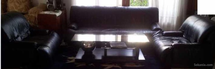 Salon en cuir