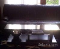 Salon en cuir
