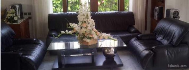 Salon en cuir