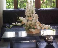 Table basse en verre