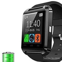 Uwatch U8 Smartwatch Bluetooth pour Android et iOS