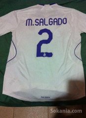 Maillot Real Madrid porté signé par Salgado