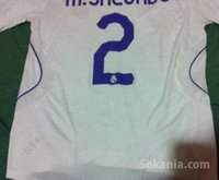 Maillot Real Madrid porté signé par Salgado