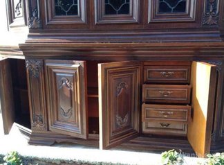 Grande vitrine importée