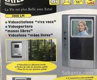Visiophone Coleur Extel 3000LM