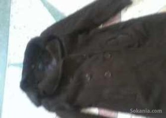 Manteau marron marque zara
