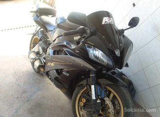 Yamaha r6 black gold