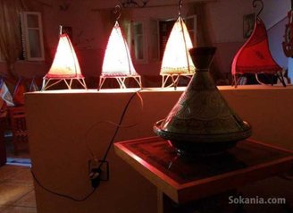 Abat jour artisanal marocaine