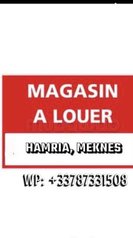 Magasin neuf à louer Hamria, Meknes. 38m2