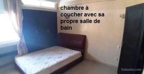 Appartement Meublé Rabat Centre-Ville 122m²