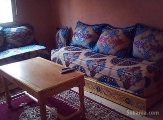 Salon Marocain Table et Tapis