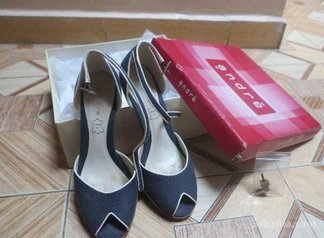 Sandales/Nu-pieds en Bleu