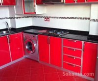 Cuisine au PLs couleurs modernes en aluminium