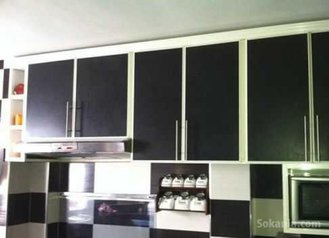 Cuisine au PLs couleurs modernes en aluminium