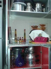 Installation cuisine en aluminium