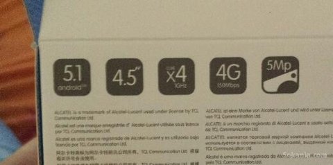 Alcatel one touch pixi