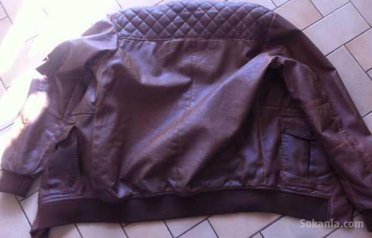VESTE EN CUIR