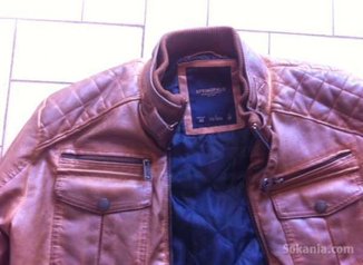 VESTE EN CUIR