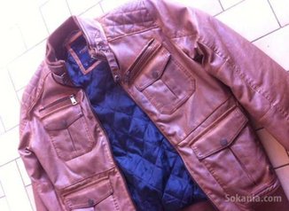 VESTE EN CUIR