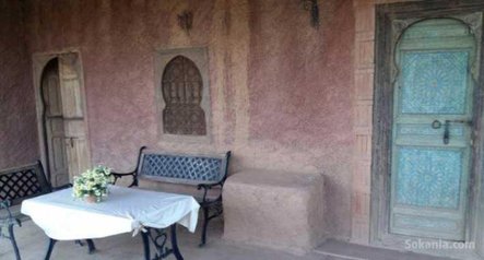 Ferme 4 hect sur route marrakech